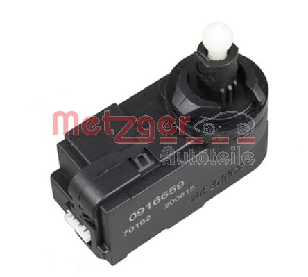 Control, headlight range adjustment - 0916659 METZGER