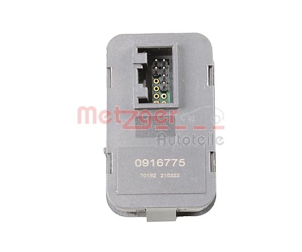 Switch, window regulator - 0916775 METZGER
