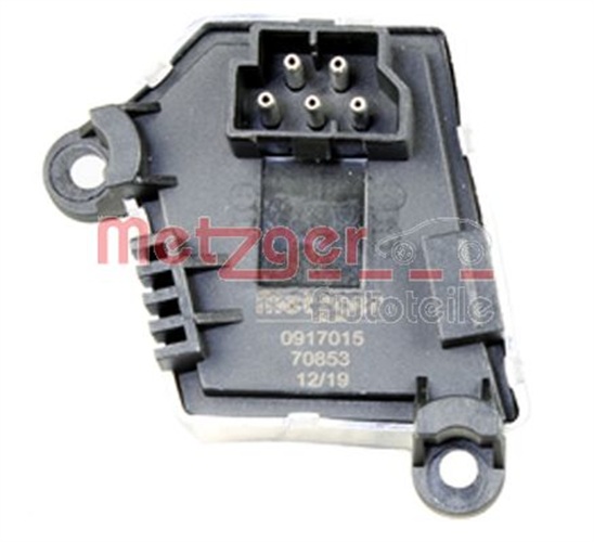 Control Unit, heating/ventilation - 0917015 METZGER
