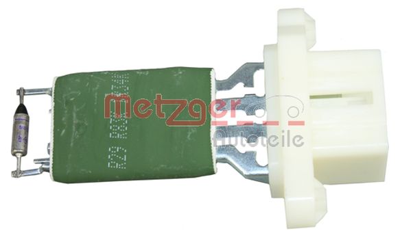 Resistor, interior blower - 0917029 METZGER