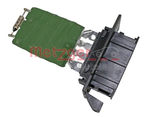 Resistor, interior blower - 0917043 METZGER