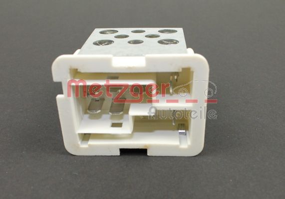 Resistor, interior blower - 0917048 METZGER