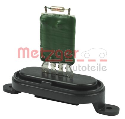 Widerstand, Innenraumgebläse - 0917066 METZGER