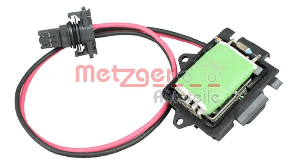 Resistor, interior blower - 0917071 METZGER