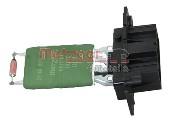 Resistenza, Ventilatore abitacolo - 0917108 METZGER