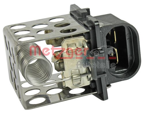 Pre-resistor, electro motor radiator fan - 0917329 METZGER
