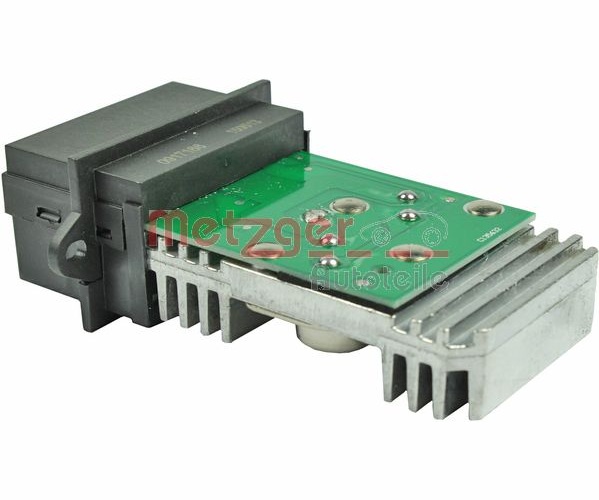 Resistor, interior blower - 0917166 METZGER