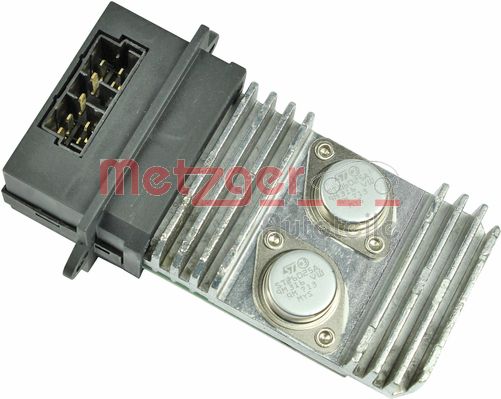 Resistenza, Ventilatore abitacolo - 0917166 METZGER