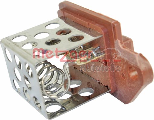 Pre-resistor, electro motor radiator fan - 0917175 METZGER
