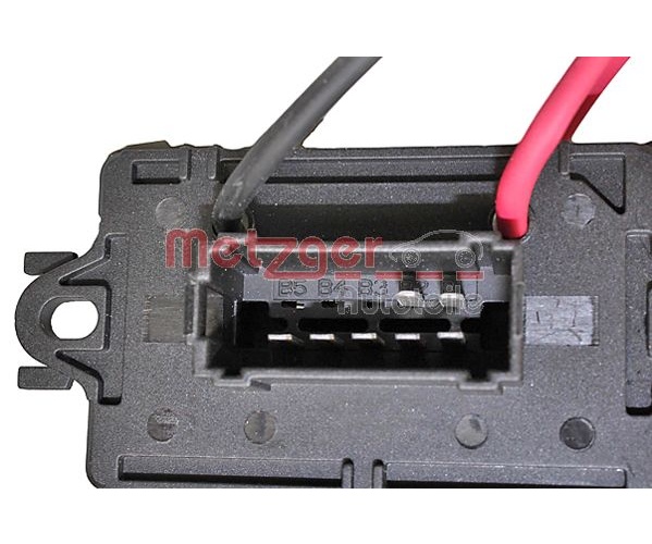Resistor, interior blower - 0917257 METZGER
