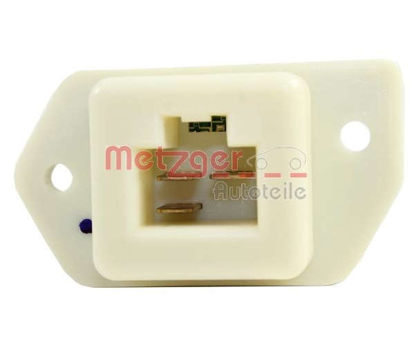 Resistor, interior blower - 0917339 METZGER