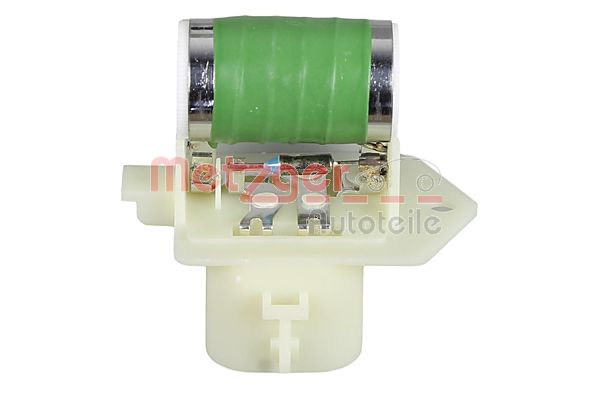 Pre-resistor, electro motor radiator fan - 0917354 METZGER
