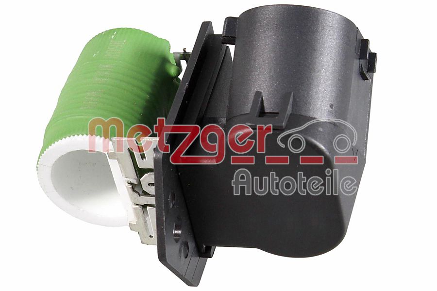 Pre-resistor, electro motor radiator fan - 0917717 METZGER