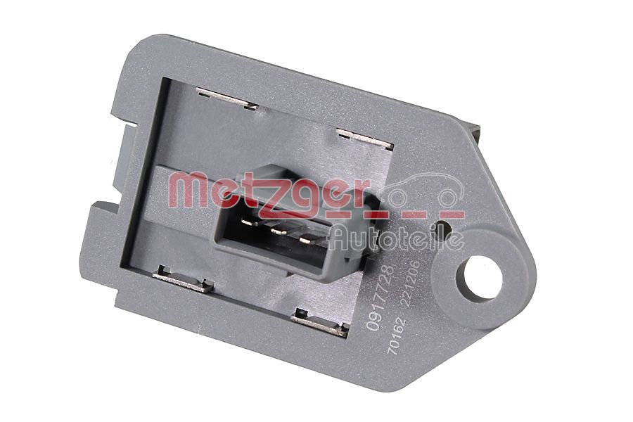 valdymo blokas, elektrinis ventiliatorius (variklio aušinima - 0917728 METZGER