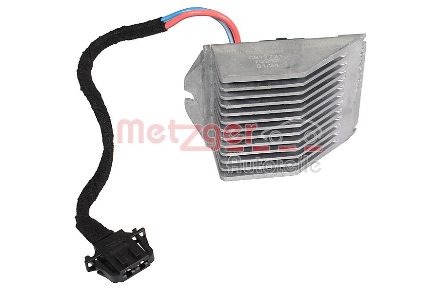 Regulator, passenger compartment fan - 0917731 METZGER