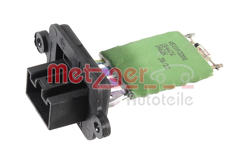 Resistor, interior blower - 0917734 METZGER