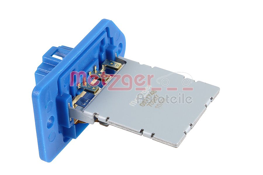 Resistor, interior blower - 0917748 METZGER