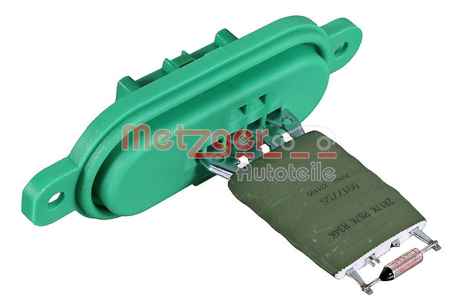 Resistor, interior blower - 0917755 METZGER