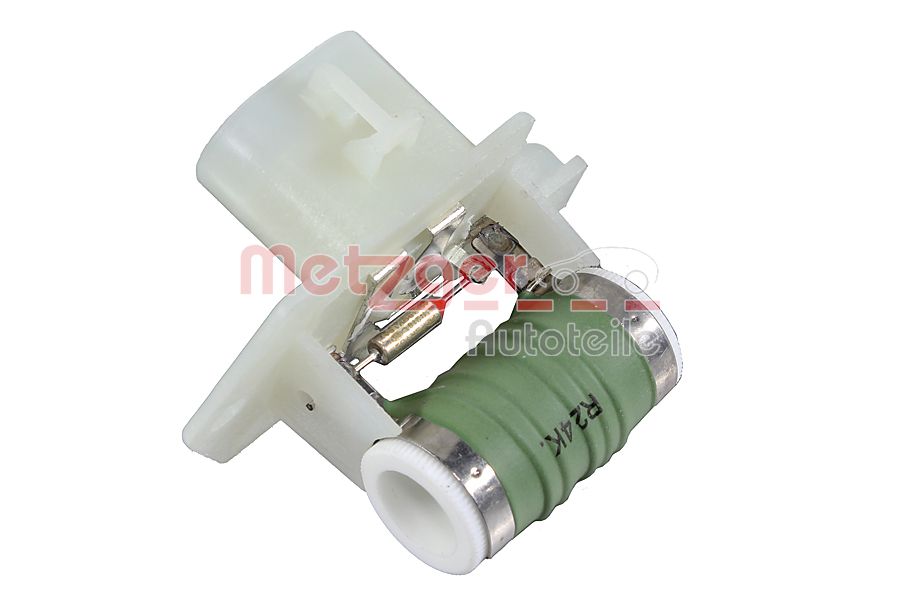 Pre-resistor, electro motor radiator fan - 0917756 METZGER
