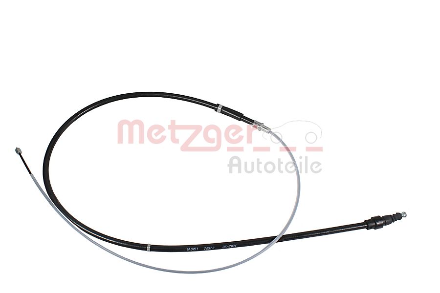 Cavo comando, Freno stazionamento - 10.9051 METZGER