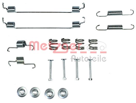 Accessory Kit, brake shoes - 105-0018 METZGER