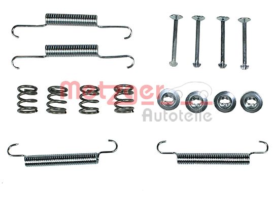 Accessory Kit, parking brake shoes - 105-0020 METZGER