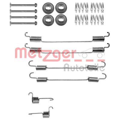 Accessory Kit, brake shoes - 105-0021 METZGER