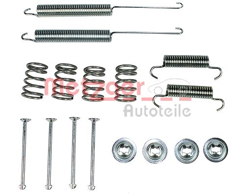 Accessory Kit, brake shoes - 105-0026 METZGER