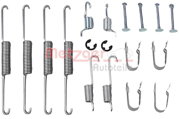 Accessory Kit, brake shoes - 105-0636 METZGER
