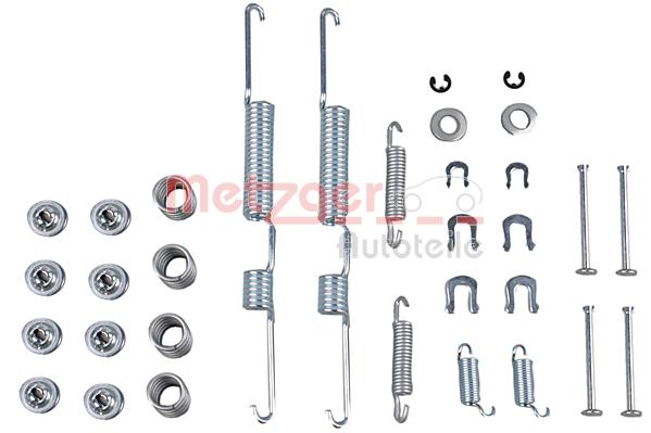 Комплектующие, тормозная колодка - 105-0698 METZGER