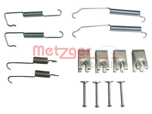 priedų komplektas, stabdžių trinkelės - 105-0773 METZGER