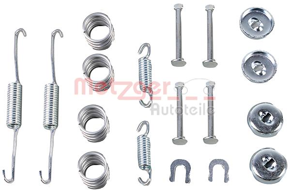 Комплектующие, тормозная колодка - 105-0778 METZGER