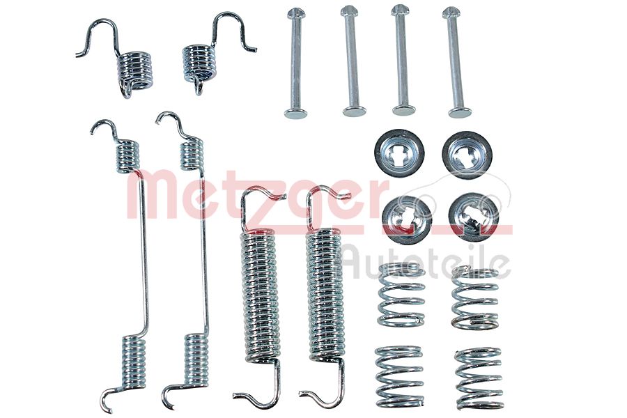 Kit accessori, Ganasce freno - 105-0780 METZGER