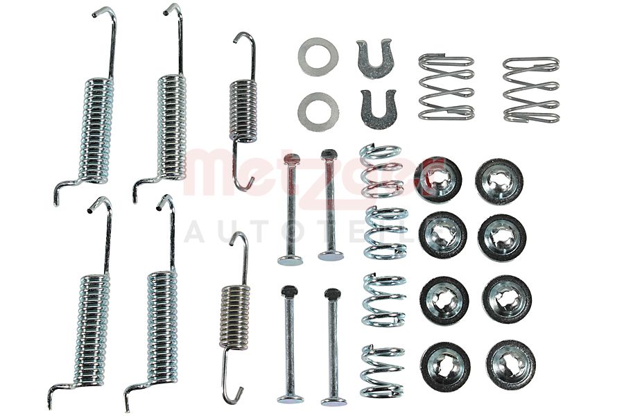 Kit accessori, Ganasce freno stazionamento - 105-0821 METZGER