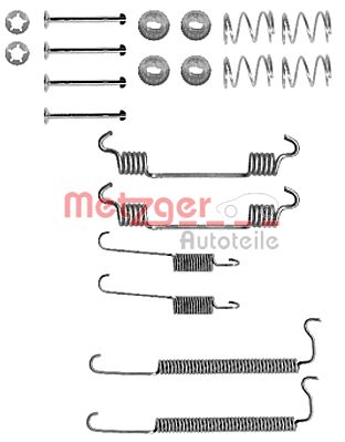 Accessory Kit, brake shoes - 105-0849 METZGER