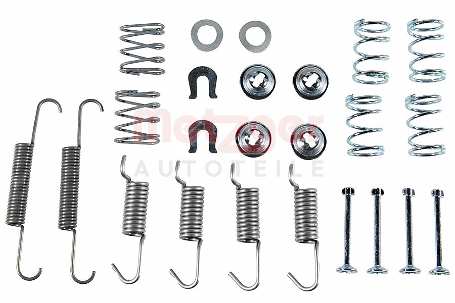Kit accessori, Ganasce freno stazionamento - 105-0871 METZGER