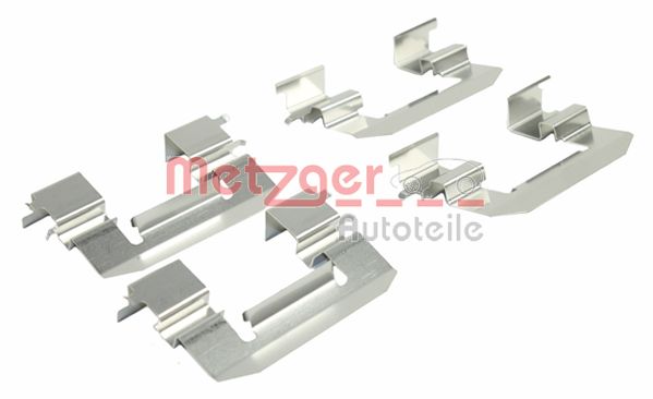 Kit accessori, Pastiglia freno - 109-0023 METZGER
