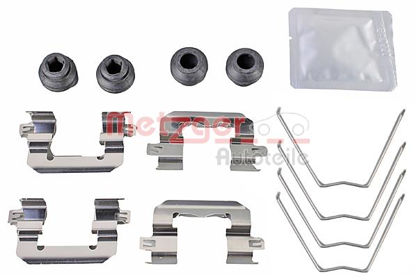 Kit accessori, Pastiglia freno - 109-0063 METZGER