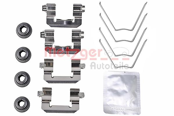 Kit accessori, Pastiglia freno - 109-0064 METZGER
