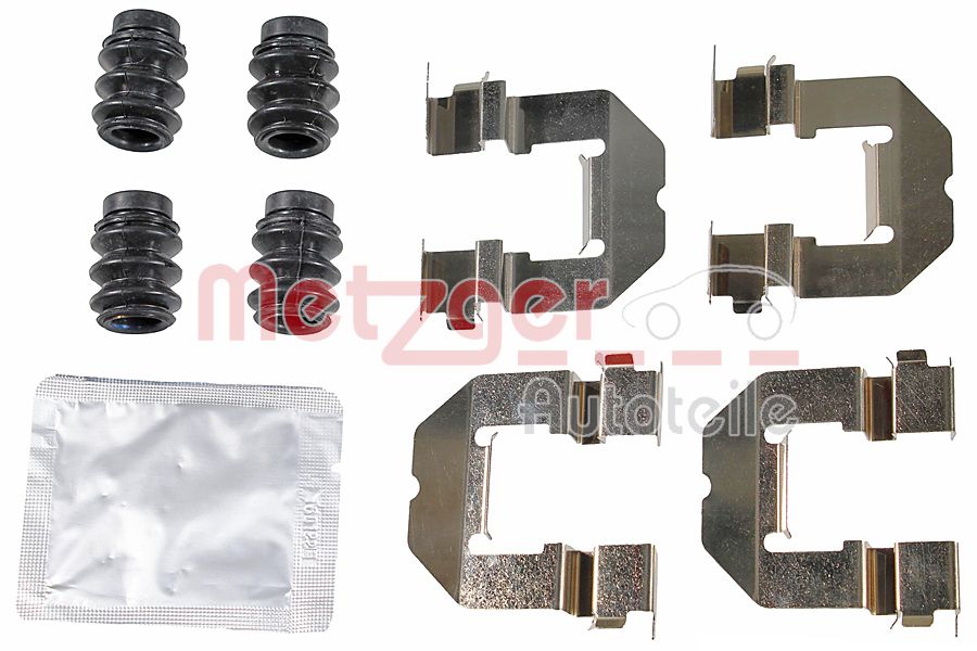Accessory Kit, disc brake pad - 109-0162 METZGER