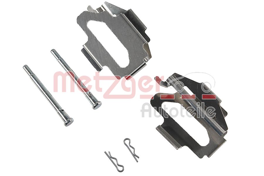 Kit accessori, Pastiglia freno - 109-1141 METZGER