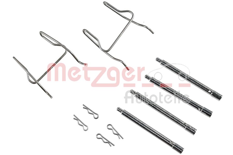 Kit accessori, Pastiglia freno - 109-1149 METZGER