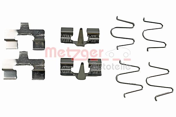 Kit accessori, Pastiglia freno - 109-1207 METZGER