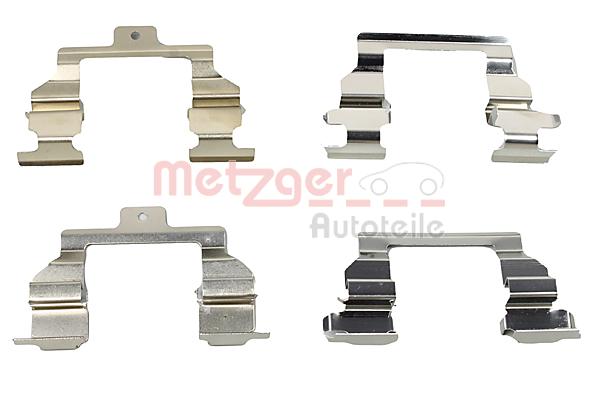 Accessory Kit, disc brake pad - 109-1291 METZGER
