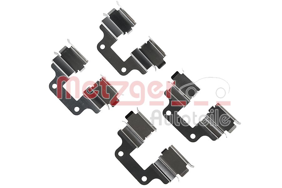 Kit accessori, Pastiglia freno - 109-1739 METZGER
