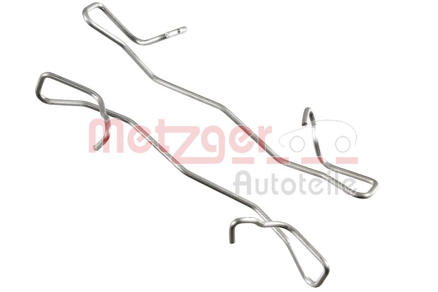 Kit accessori, Pastiglia freno - 109-1755 METZGER