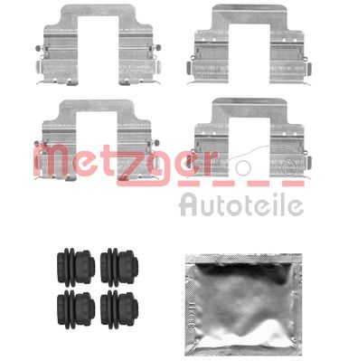 Kit accessori, Pastiglia freno - 109-1822 METZGER