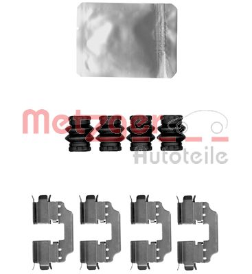 Kit accessori, Pastiglia freno - 109-1881 METZGER