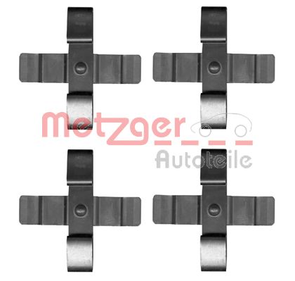 Kit accessori, Pastiglia freno - 109-1899 METZGER
