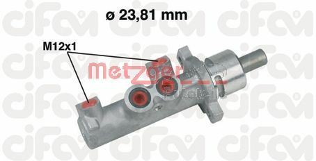 Brake Master Cylinder - 202-366 METZGER